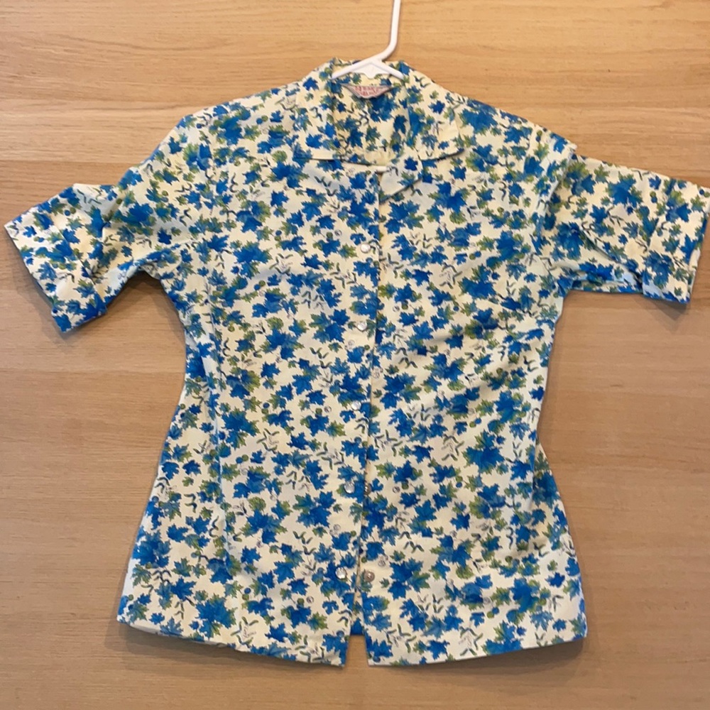 H bar C vintage western shirt snap buttons EUC